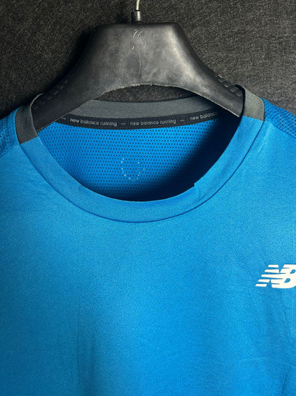 New Balance Blue Round Shirt - Large