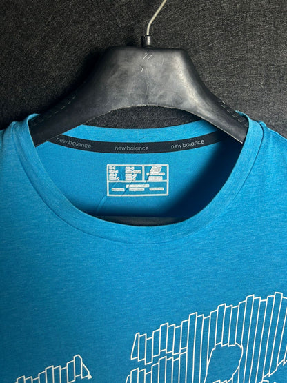 New Balance Blue Round Shirt - Medium