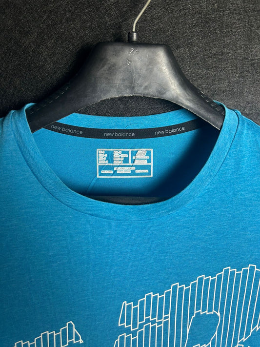 New Balance Blue Round Shirt - Medium