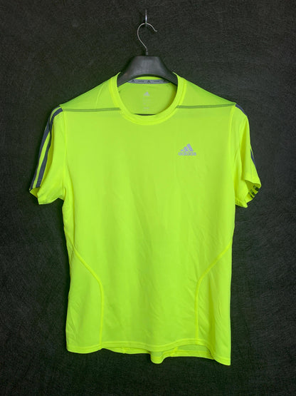 Adidas Climalite Green Round Neck Shirt  - Large