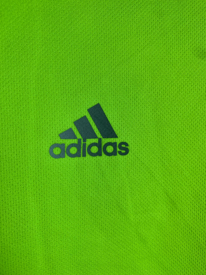 Adidas Climalite Green Round Neck Shirt  - Large