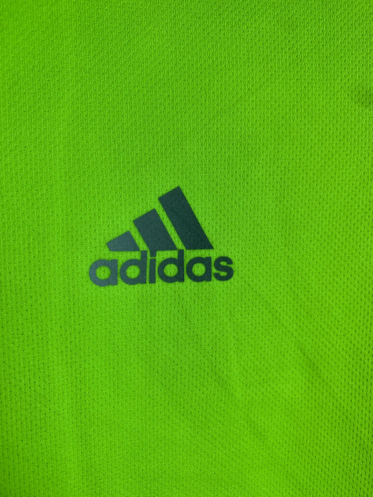 Adidas Climalite Green Round Neck Shirt  - Large