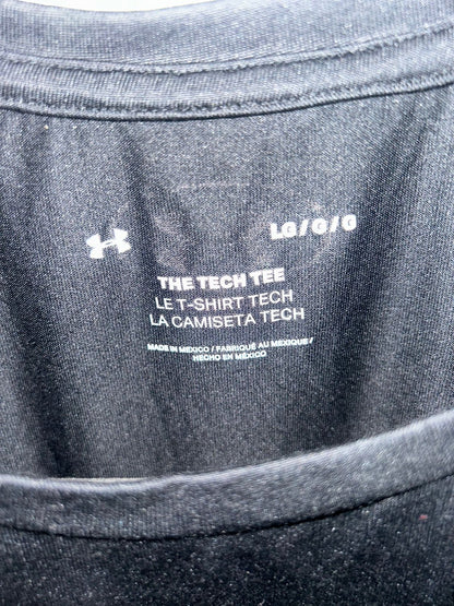 Under Armour (The Tech Tee) Round Black Shirt - XL