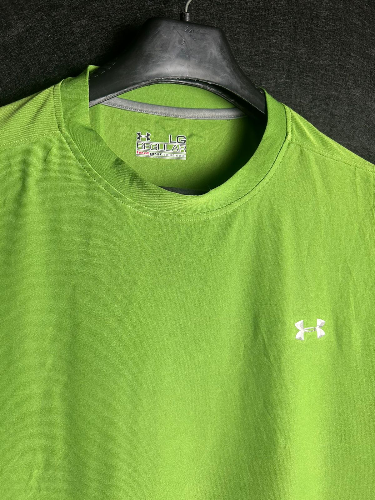 Under Armour HeatGear Regular Green Shirt - XL