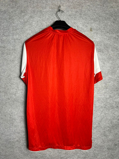 Nike Red/White Round Shirt - XL