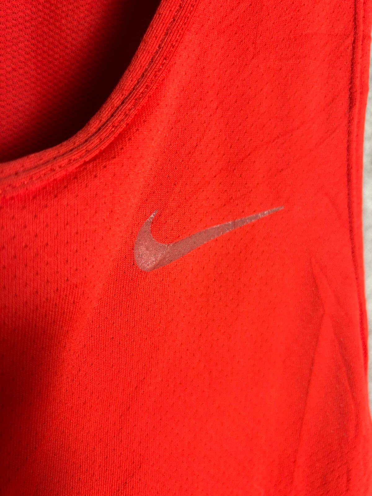 Nike Red Round Sando Shirt - XL