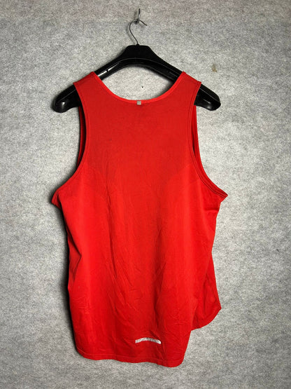 Nike Red Round Sando Shirt - XL