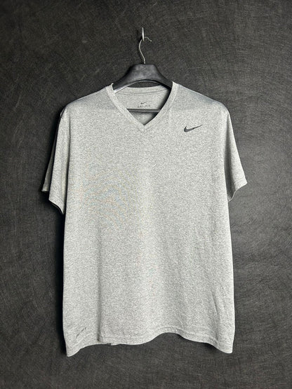 Nike Light Gray Round Tee - XL