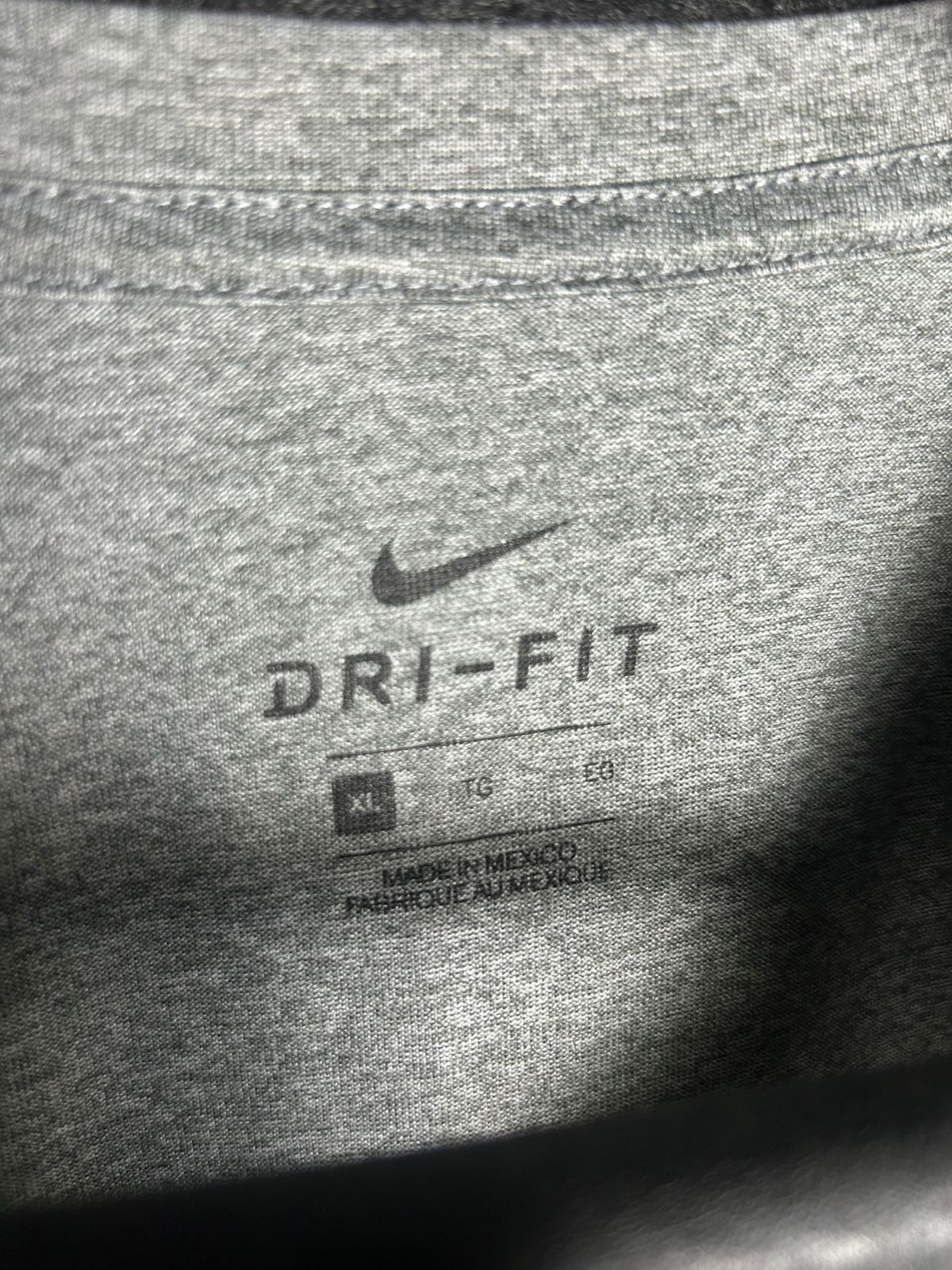 Nike Light Gray Round Tee - XL
