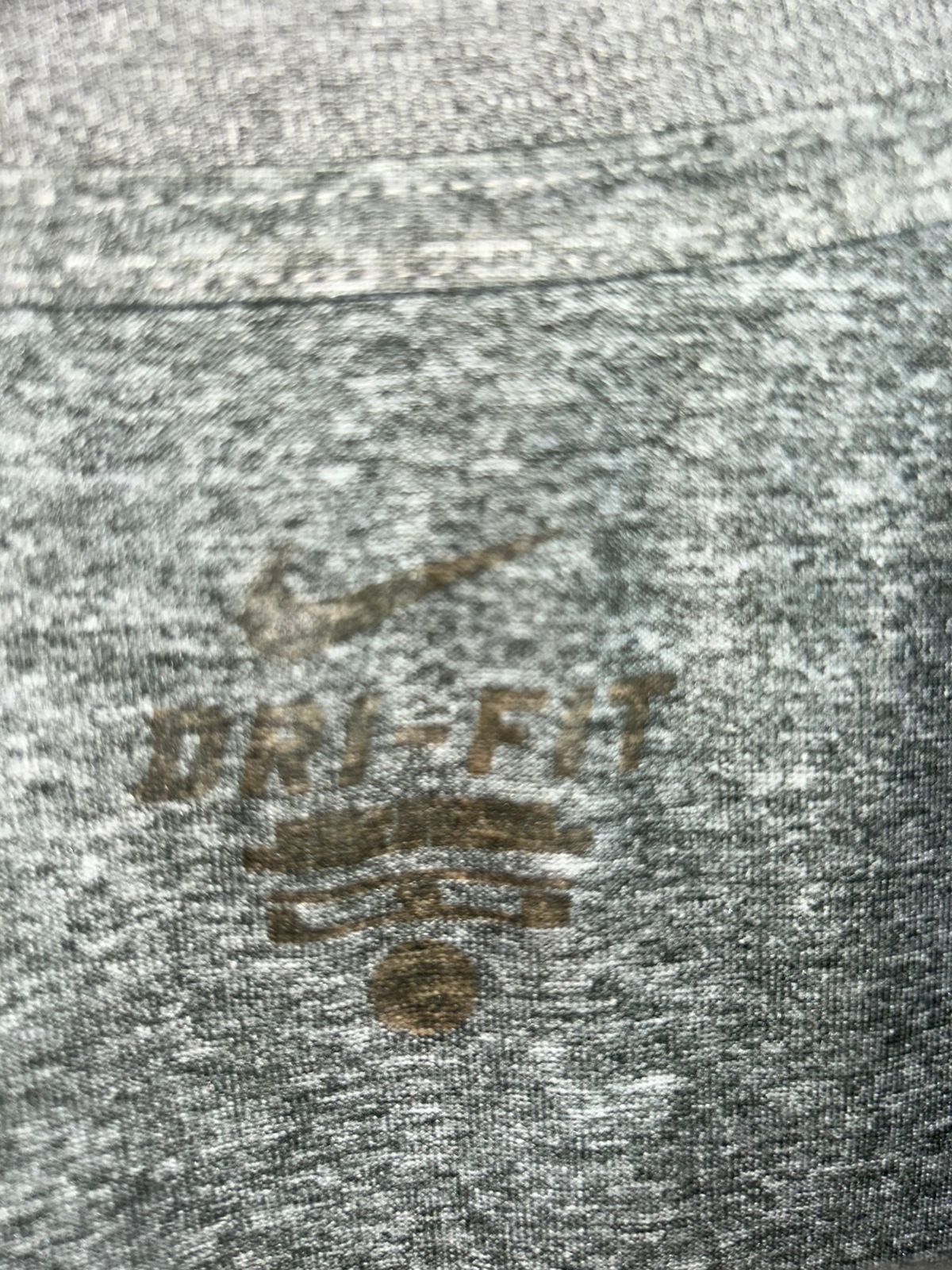 Nike Light Gray Dri Fit - Large