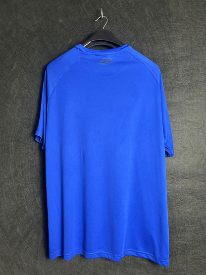 Under Armour Heat Gear Vivid Blue Round Tee - XXL