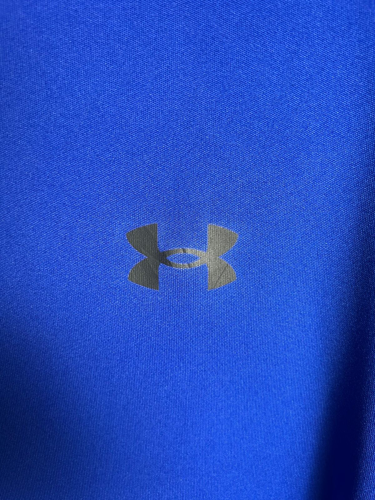 Under Armour Heat Gear Vivid Blue Round Tee - XXL