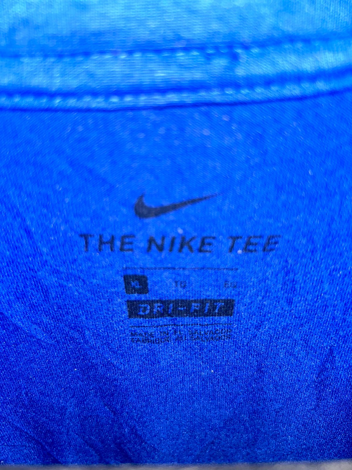 The Nike Tee Royal Blue - Large
