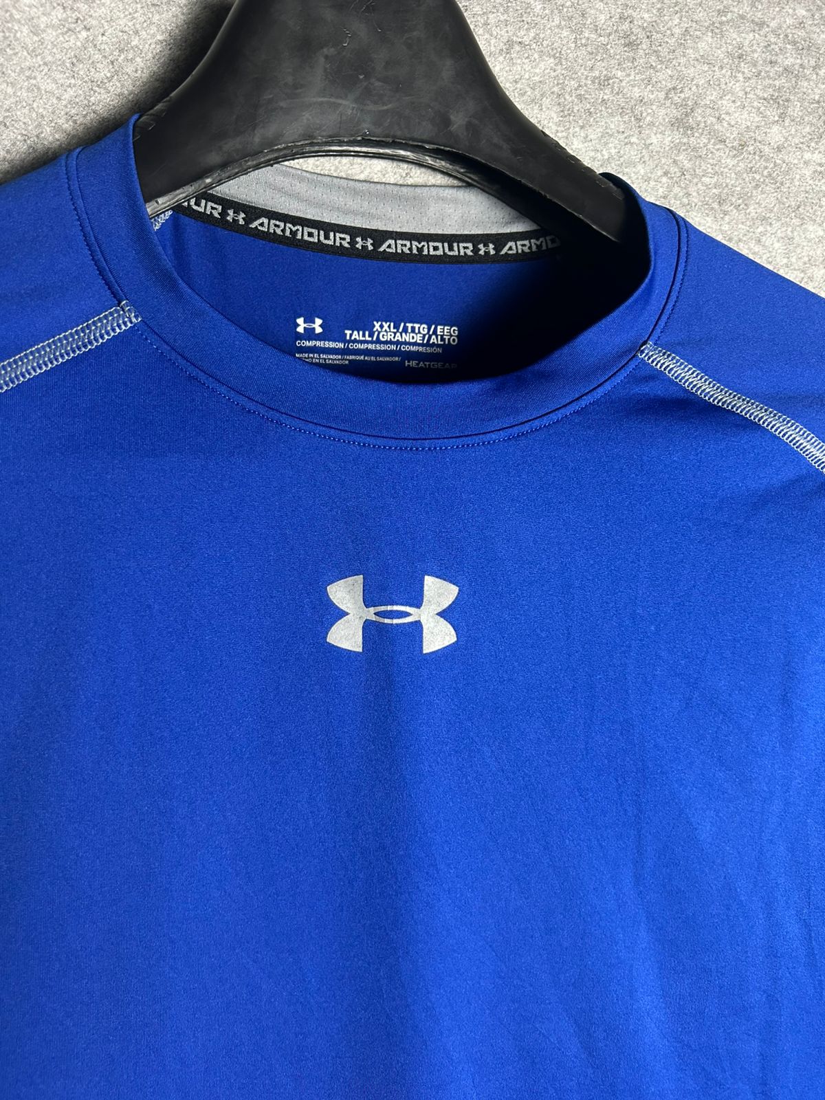 Under Armour Tall Compression X Fitted Royal Blue - XXL