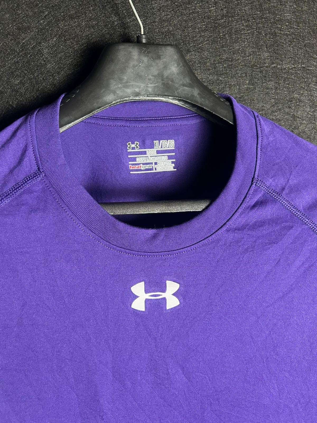 Under Armour Loose Heatgear Purple - XL