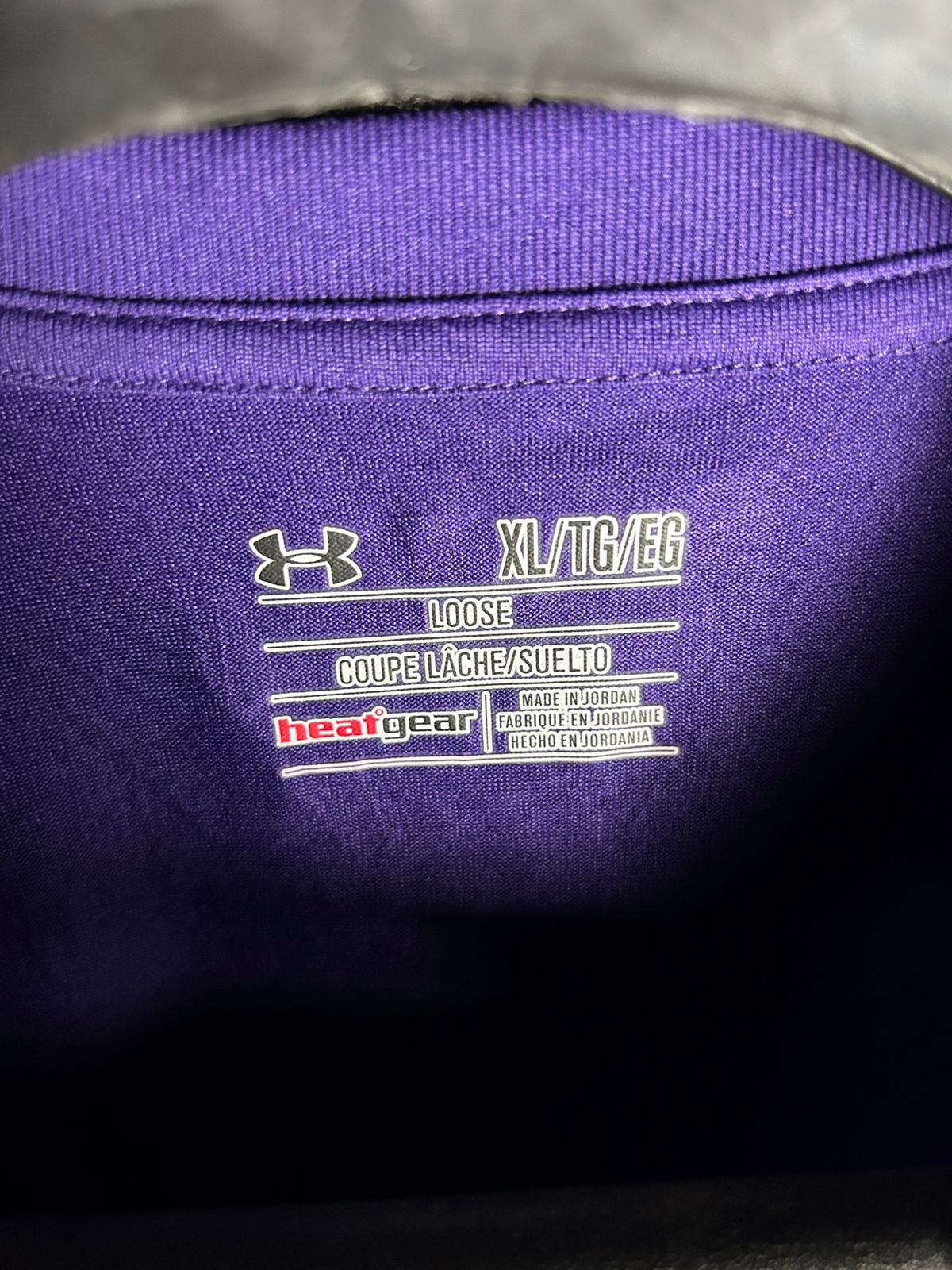 Under Armour Loose Heatgear Purple - XL