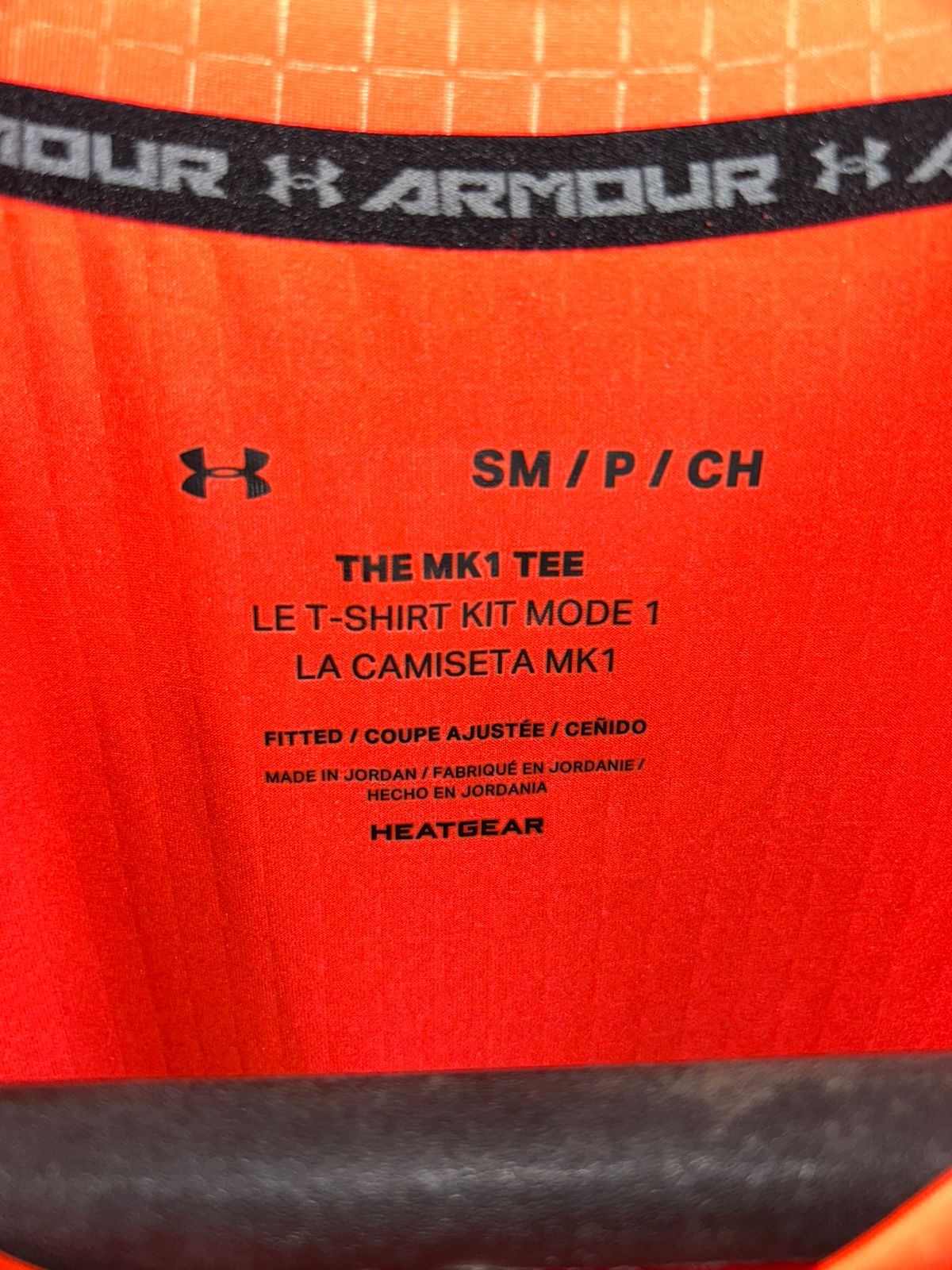 Under Armour The MK1 Tee Red - Small
