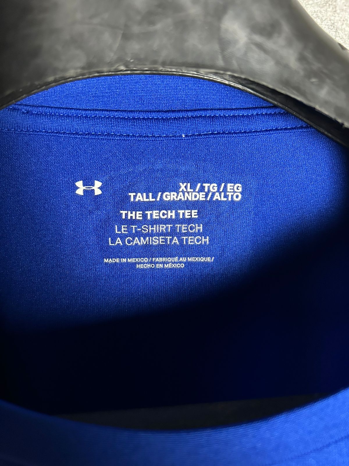Under Armour The Tech Tee Tall Royal Blue - XL