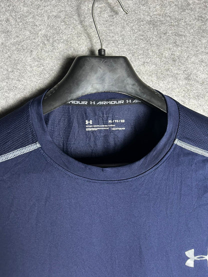 Under Armour Fitted Purplish Blue- XL