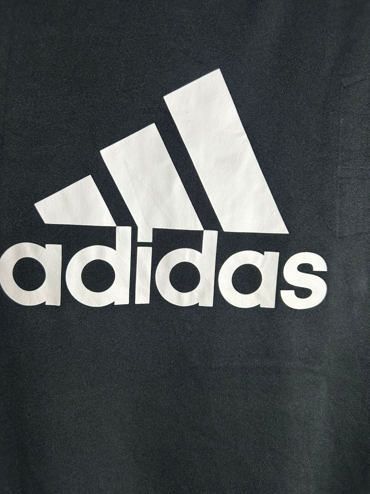 Adidas Black/White R-Tee - Large