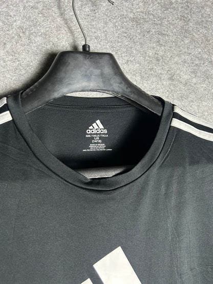 Adidas Black/White R-Tee - Large