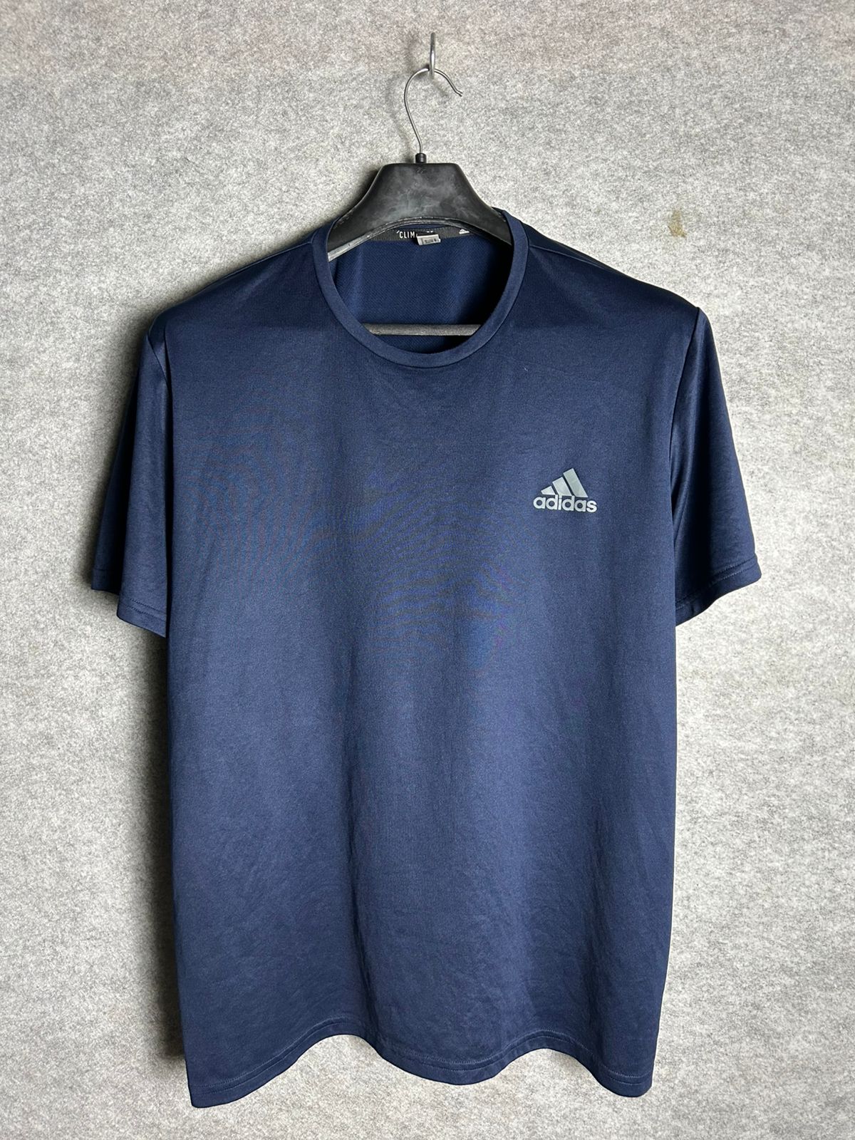 Adidas ClimaLite Midnight Blue Round T Shirt - XL