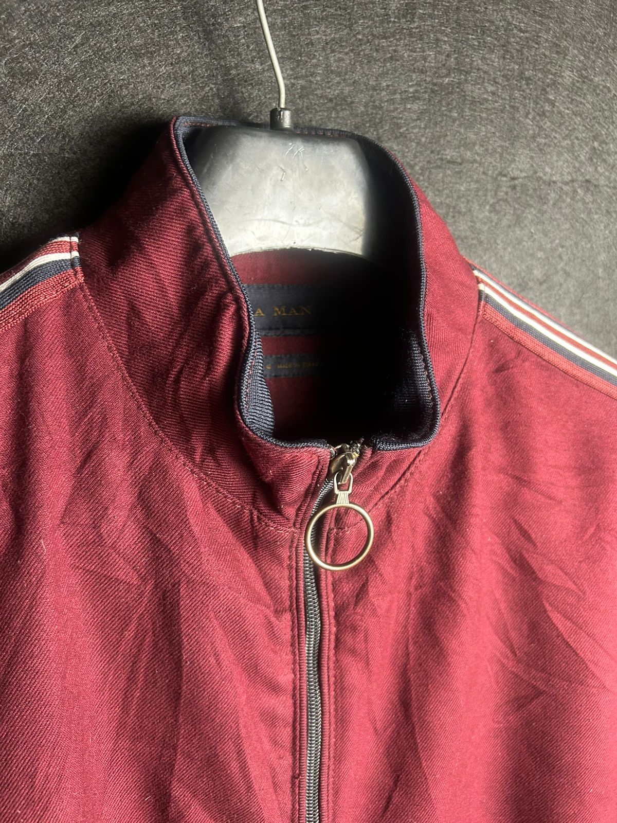 Zara Man Burgundy Jacket - Large