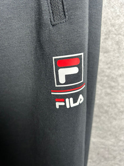 Fila Black Zip Pockets Trouser - Medium
