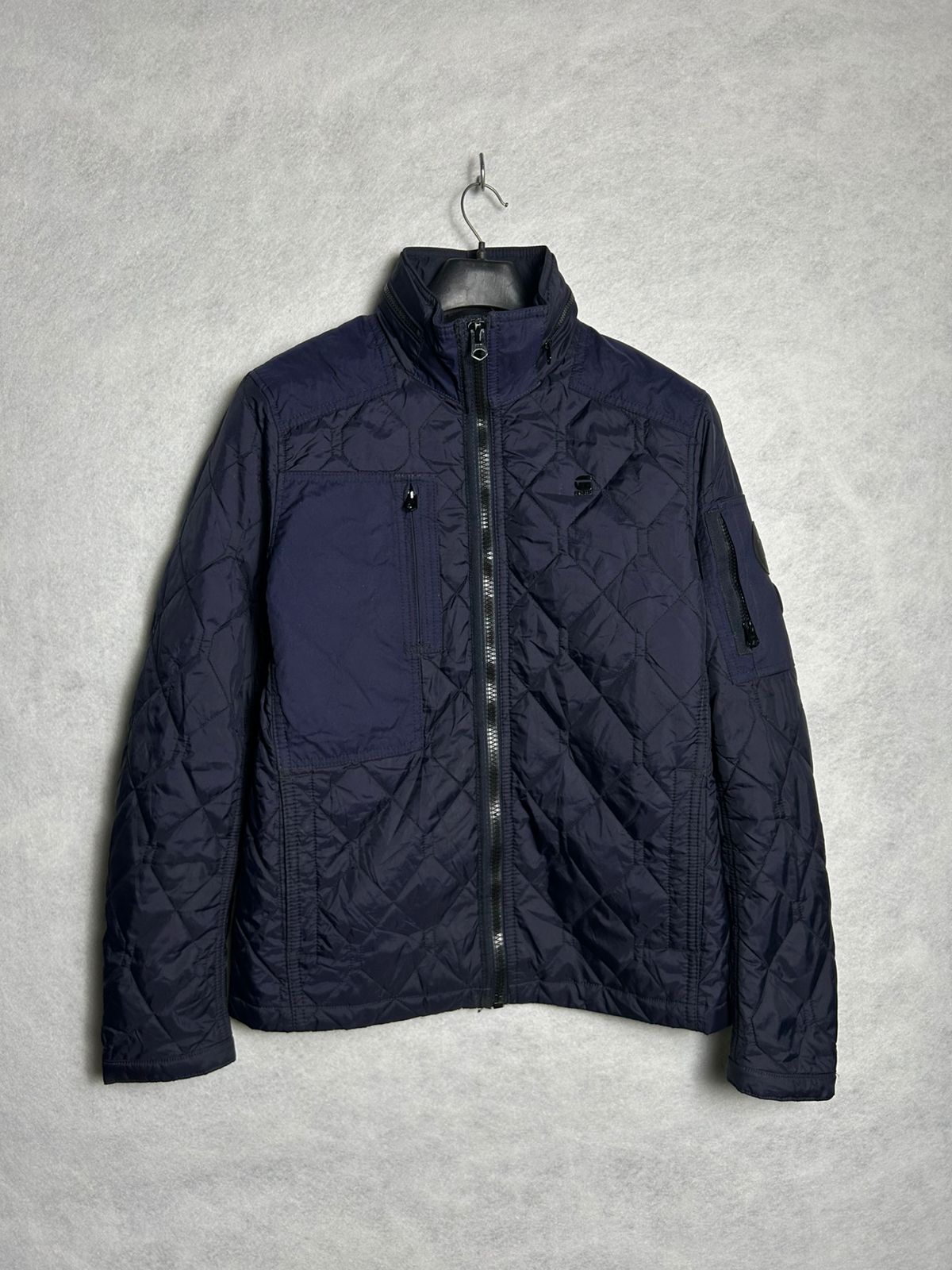 RAW G-Star Raw Navy Blue Jacket - Medium