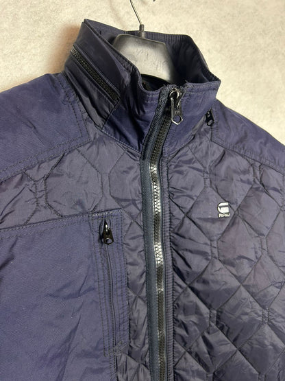 RAW G-Star Raw Navy Blue Jacket - Medium