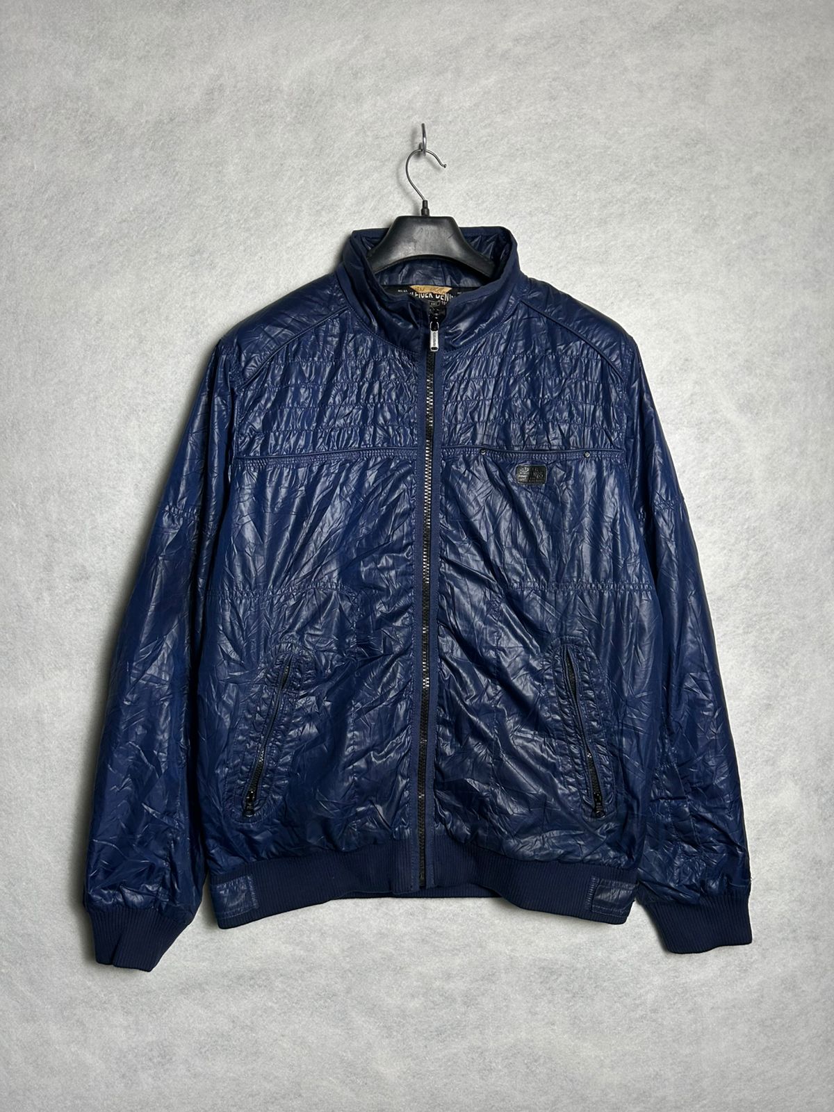 Hilfiger Denim Blue Vintage Jacket - XXL