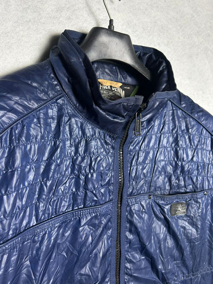 Hilfiger Denim Blue Vintage Jacket - XXL