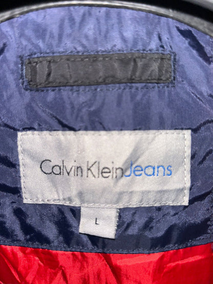 Calvin Klein Dark Blue Jacket - Large