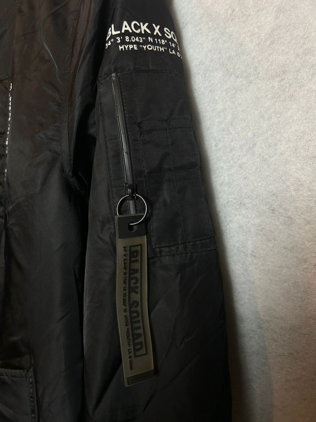 Black Squad Jacket - Large