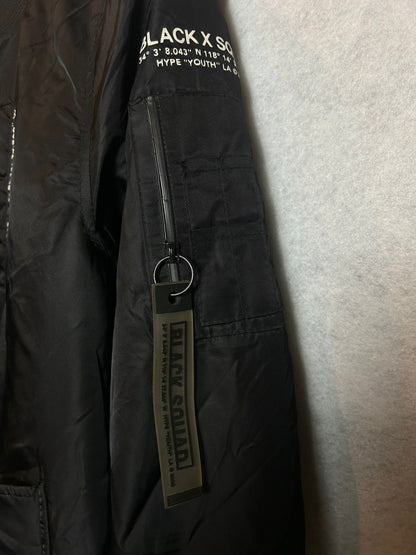 Black Squad Jacket - Large