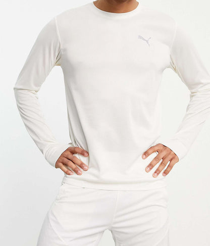 Puma Running Favorite t-shirt in cream