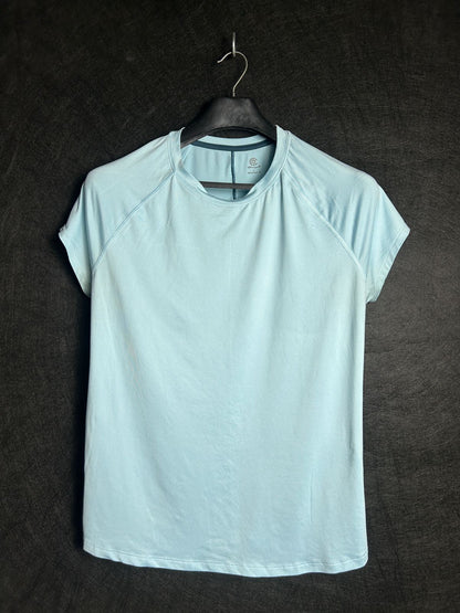 Champion Sky Blue Womens T-shirt - Large