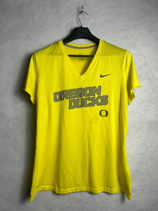 Nikebetterworld ( Oregon Ducks O } Yellow - Womens XL
