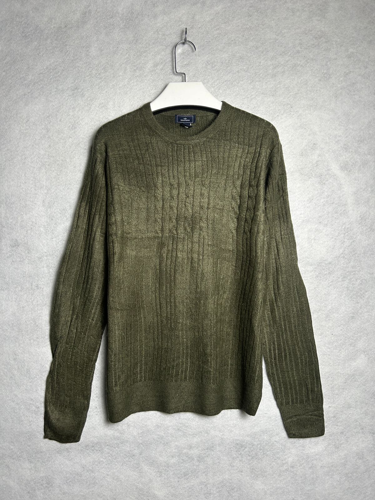 Dockers crocodile Green Round Neck Sweater - Medium