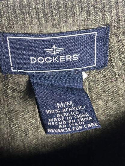 Dockers crocodile Green Round Neck Sweater - Medium