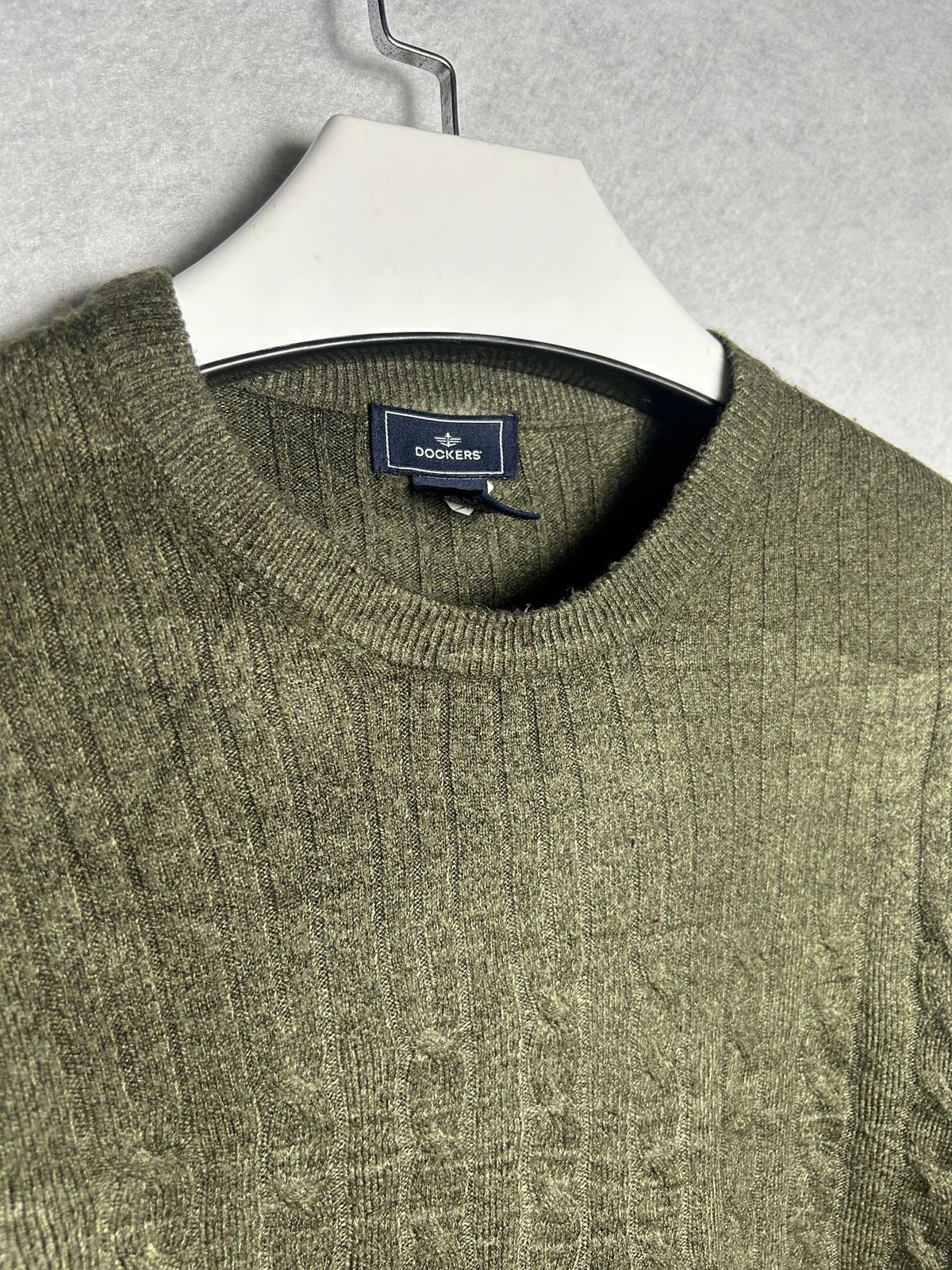 Dockers crocodile Green Round Neck Sweater - Medium