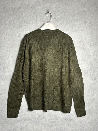 Dockers crocodile Green Round Neck Sweater - Medium