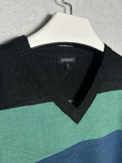 Cargo V Neck Sweater - Small