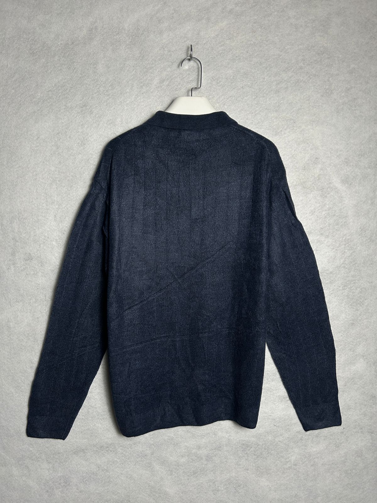 Dockers Dark Blue Polo Sweatshirt - Large