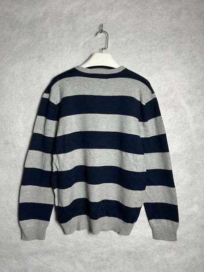 Old Navy Light Gray & Blue Sweater - Large