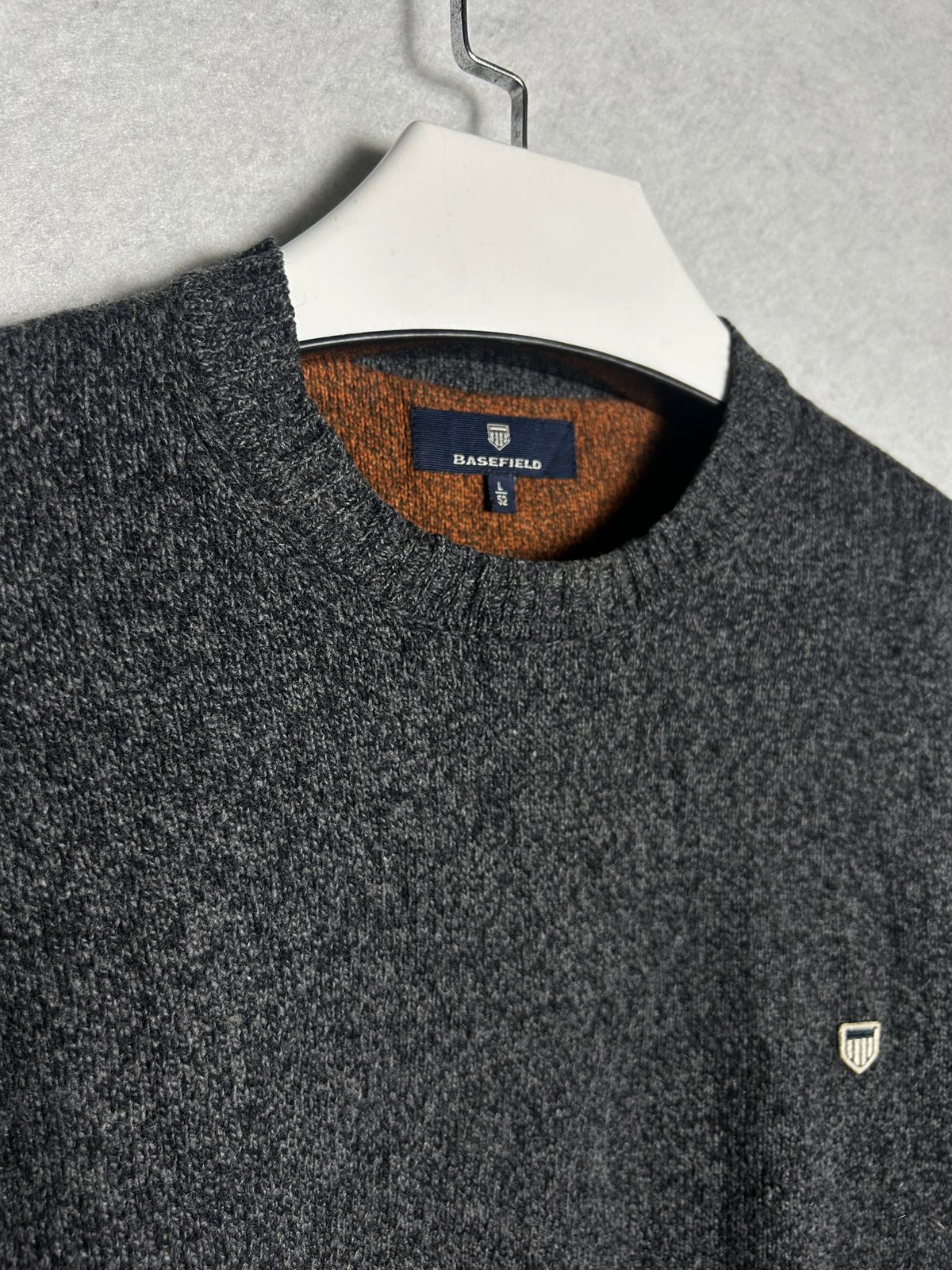 Basefield Dark Gray Sweater - Large