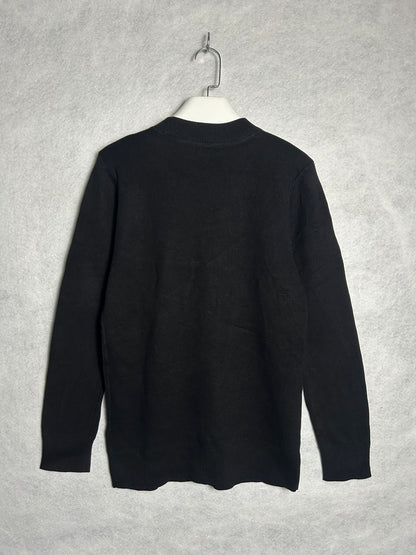 H&M Ref Logo Round Neck Sweat Shirt - Small
