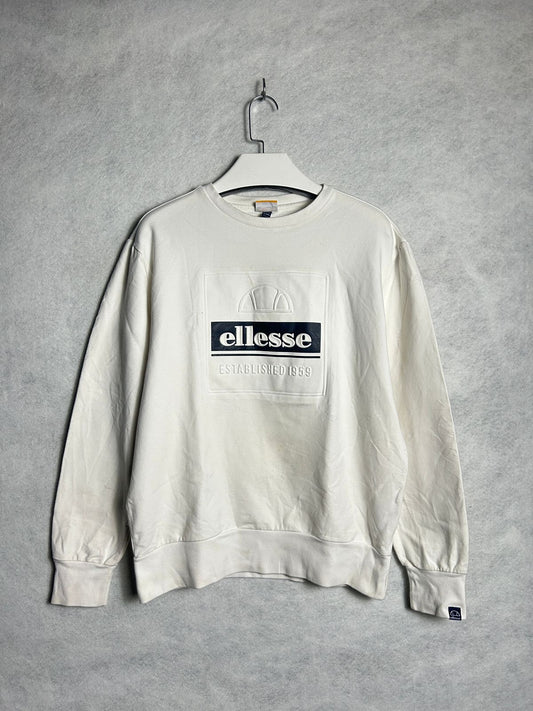 Ellesse Cream White Sweatshirt - XXL
