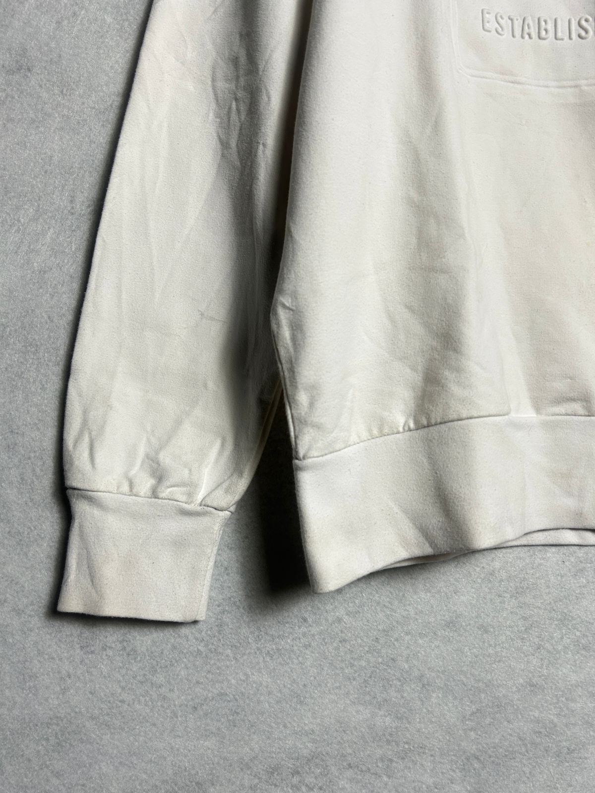Ellesse Cream White Sweatshirt - XXL