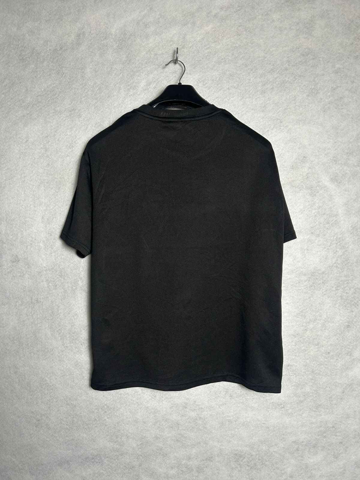 Disney Black Mickey Mouse Logo Round Tee - LL